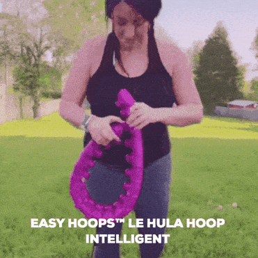 Cerceau hula hoop, le cerceau de fitness EASY HOOPS™