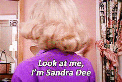 Rizzo singing "Look at Me, I'm Sandra Dee"