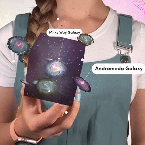 Using Merge Cube to explore interactive 3D educational content