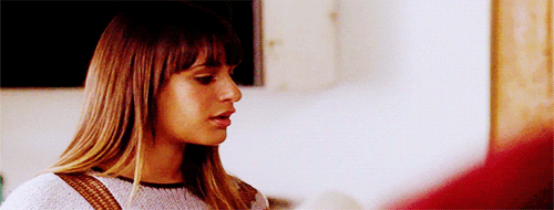 Rachel Berry Glee GIF