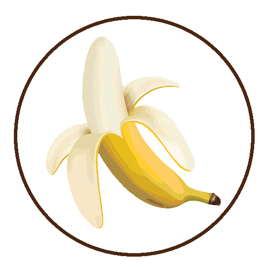 Chocolate Banana Sticker by HiLo for iOS & Android GIPHY