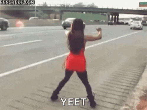 Yeet is an excited exclamation you'll hear from Gen Z