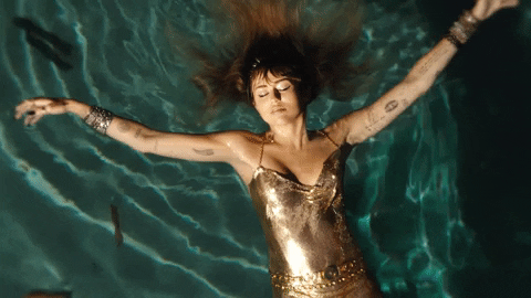 Floating GIF By Miley Cyrus