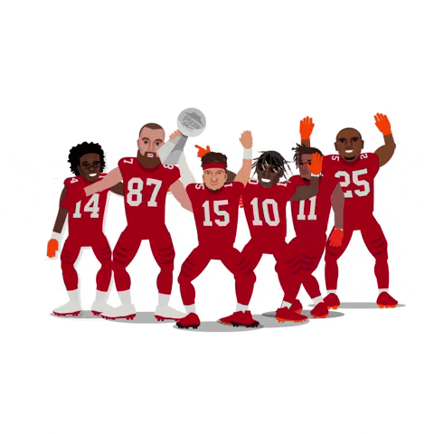 Winning Kansas City Chiefs GIF by SportsManias