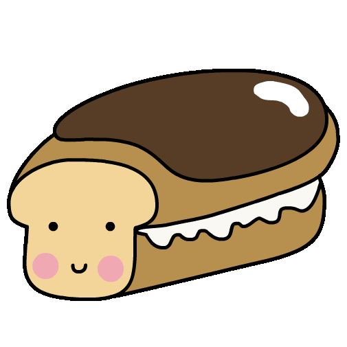 Chocolate Eclair Sticker by Loof and Timmy for iOS & Android GIPHY
