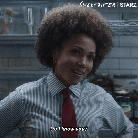 Do I Know You Lol GIF by Sweetbitter STARZ