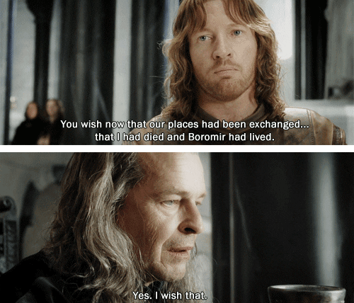 The Lord Of The Rings Steward GIF by Maudit
