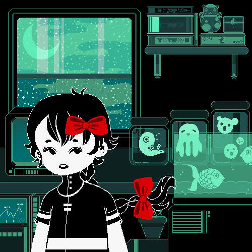 Cute Girl Pixel Art GIF Find & Share on GIPHY