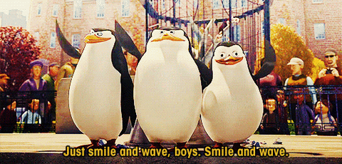 Image result for smile and wave boys gif