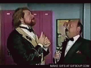 Image result for the million dollar man laughing gif