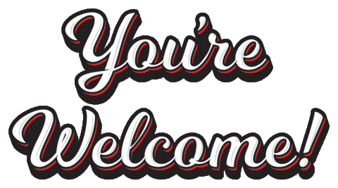 Youre Welcome Sticker by Discount Tire for iOS & Android | GIPHY