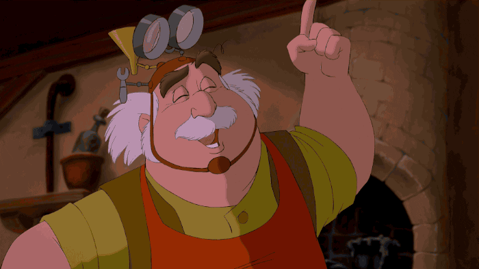 Disney beauty and the beast idea maurice inventor