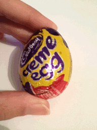 camera easter egg cadbury creme egg
