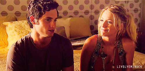 Gossip Girl Laughs GIF