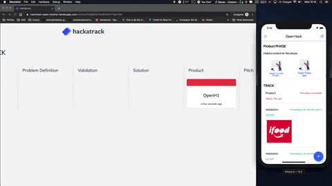 HackTrack - Hackathon Monitor