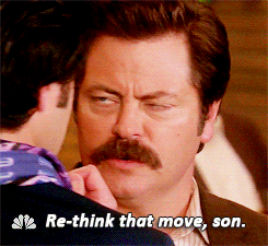 ron swanson parks and recreation single parks and recreation gif parks and rec gif