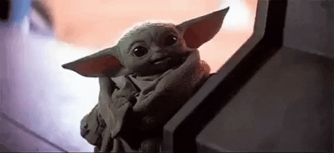 Star Wars Baby Yoda GIF by melbduran - Find & Share on GIPHY