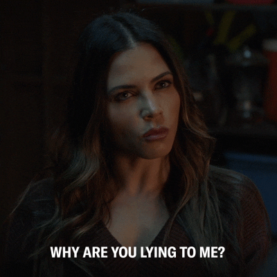 Lying The Rookie GIF by ABC Network - Find & Share on GIPHY