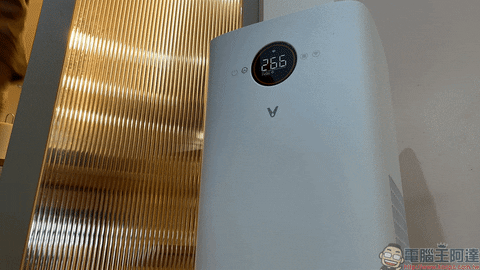 VIOMI 雲米互聯網空氣淨化器開箱｜CADR 500 大空間強效淨化能力、UV 紫外線殺菌驅蚊、LED 清晰顯示清淨狀態 - 電腦王阿達