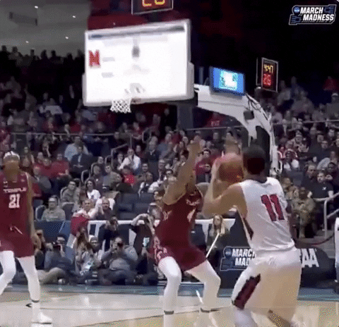 College Basketball Kevin Mcclain GIF by NCAA March Madness