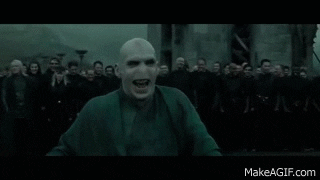 Resultado de imagem para Lord Voldemort gif