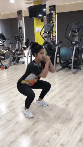 10 Simple Exercises To Gain Weight At Home (For Beginners) 3 Squats