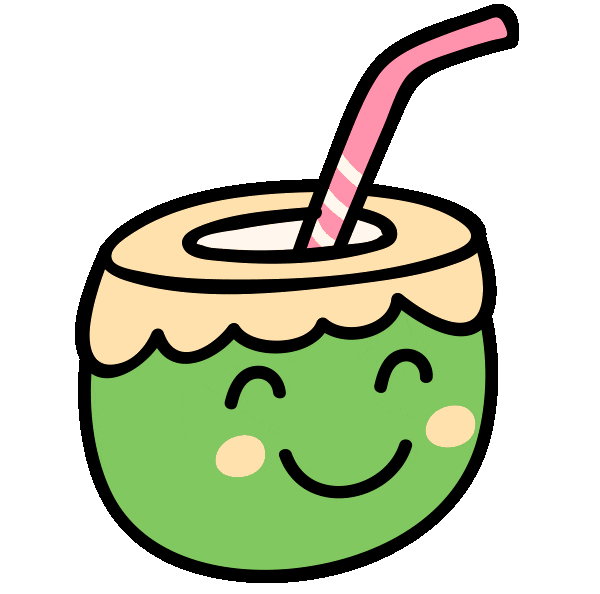 Coco Coconut Sticker by Evelyn regly for iOS & Android GIPHY