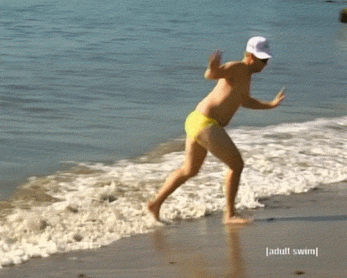 Beach Running GIF - Find & Share on GIPHY