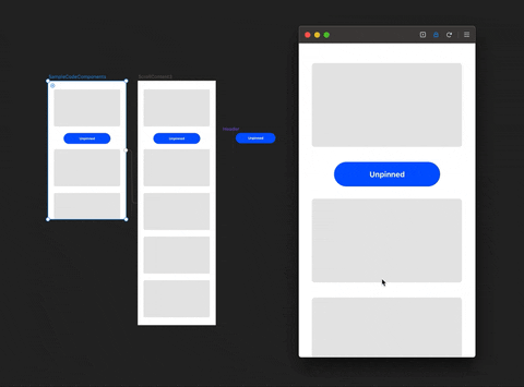 Sticky Animation with Code Components