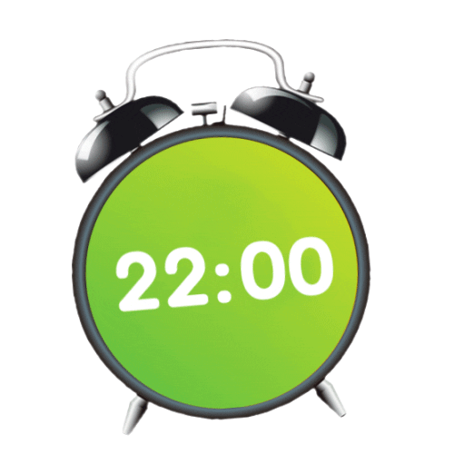 Alarm Clock Time Sticker by Novy Channel for iOS & Android GIPHY