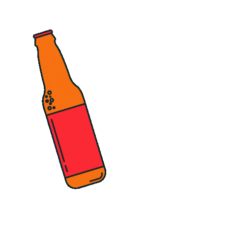Beer Bottle Sticker by VinePair for iOS & Android | GIPHY