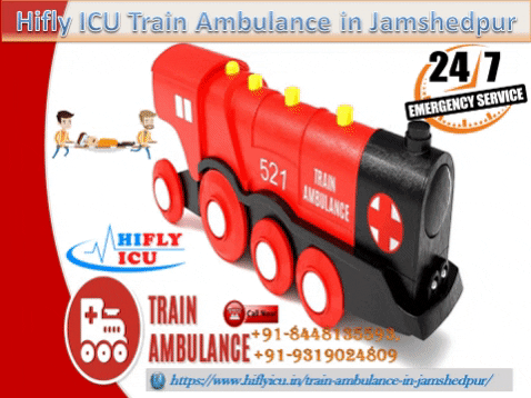 Train Ambulance Services in Jamshedpur