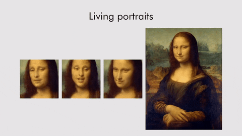 Living portraits - Mona Lisa