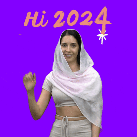 HAPPY NEW YEAR 2024 Giphy