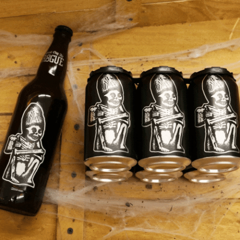 Glow In The Dark Halloween GIF by Rogue Ales & Spirits