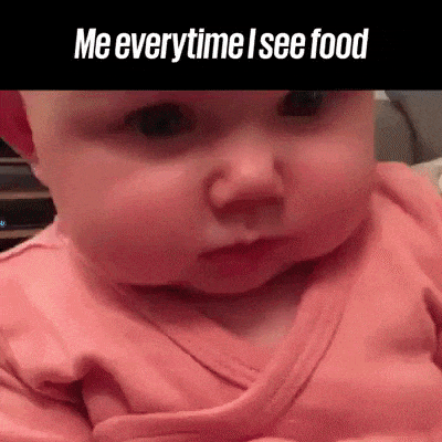 Everytime i see food in funny gifs