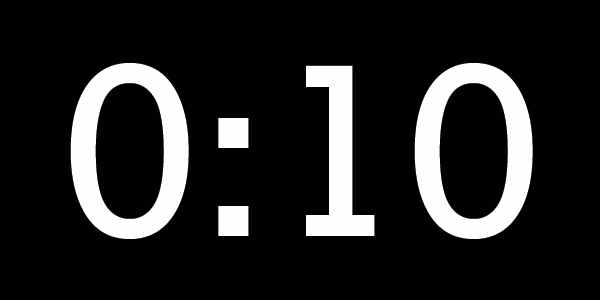Countdown Timer Video