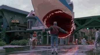 back to the future michael j fox jaws jaws 3d