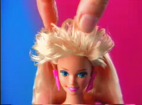 Image result for barbie gif