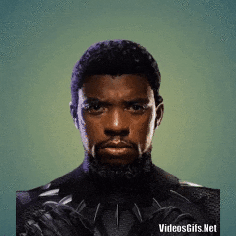 Black panther mask in gifgame gifs