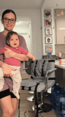 Asiento portátil para bebés compacto