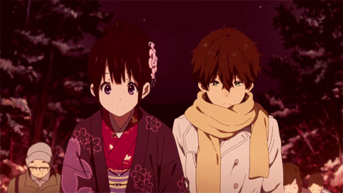 Anime Couple GIF - Find & Share on GIPHY