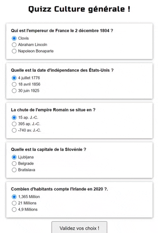 GitHub - kroomatik/Quizz.github.io: Projet Javascript qui consiste à ...