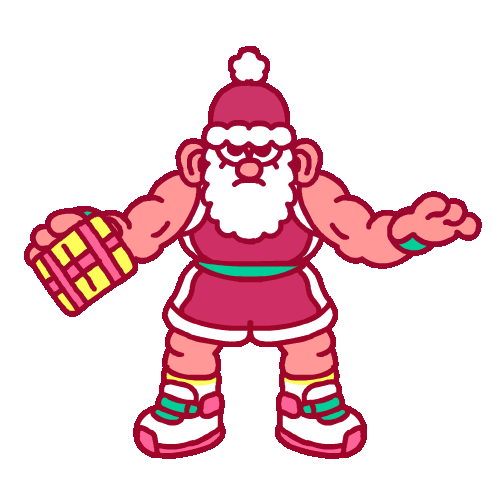 Santa Claus Christmas Sticker by Paul Layzell for iOS & Android | GIPHY