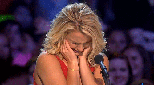  funny reaction britney spears american idol tv shows GIF
