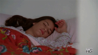Lea Michele wakes up from sleep. Lea Michele wakes up from sleep.