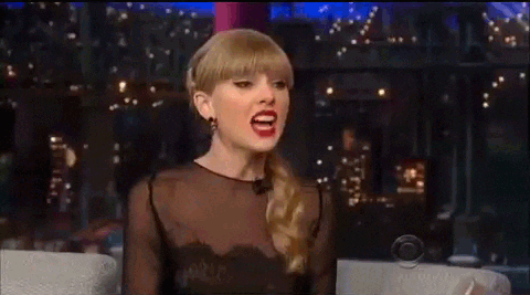 Image result for taylor swift scream gif