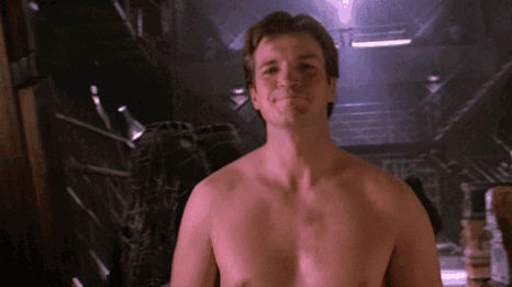 naked nathan fillion is confident when single