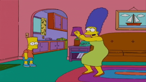 Marge Simpson Dancing GIF - Find & Share on GIPHY