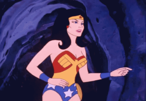Wonder Woman Comics GIF
